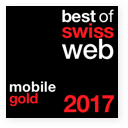 Best of Swiss Web 2017 Mobile Gold